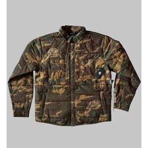 Darc Sport Bushido Code Warrior Quilted Camo Jacket Men’s Medium NWT